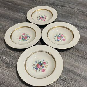 Vintage Theodore Haviland New York - Gainsborough- 4 soup bowl
